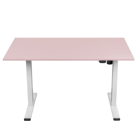 Blat biurka uniwersalny 158x70x18 cm Różowy